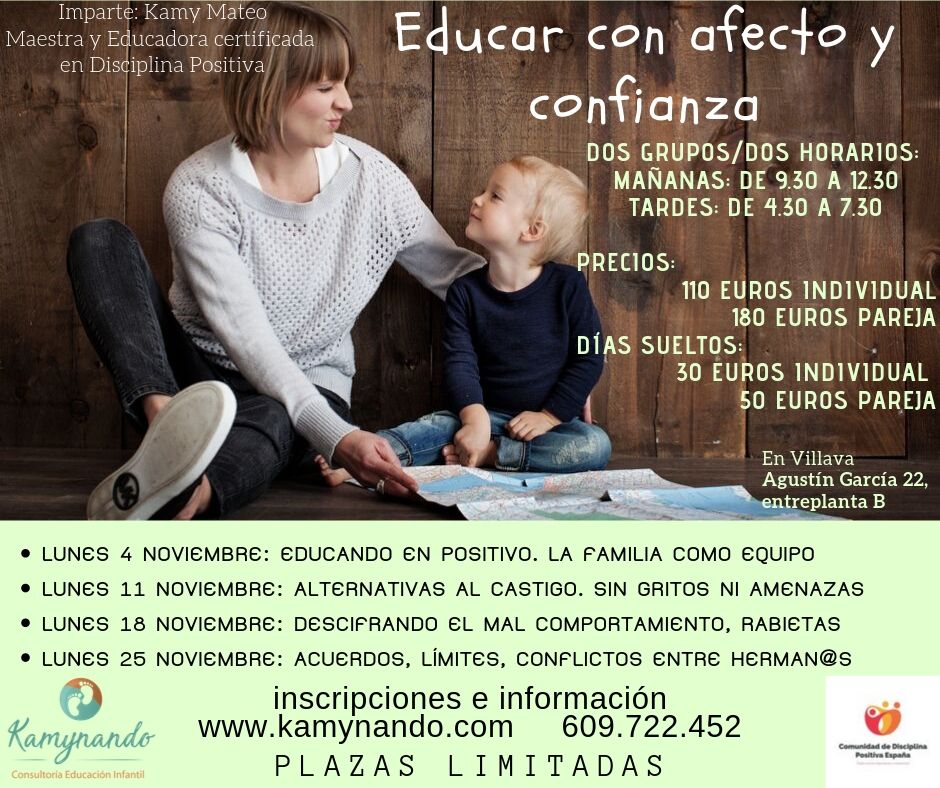 Educar con afecto y confianza noviembres